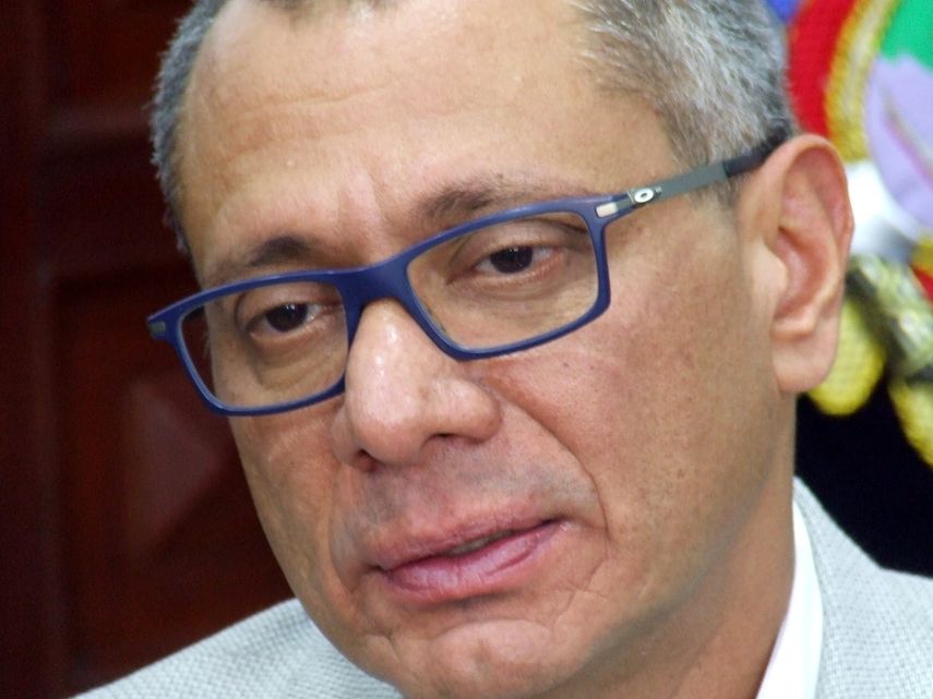 Jorge Glas, exvicepresidente de Ecuador.