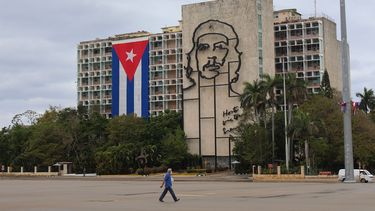 &nbsp;Plaza de la Revoluci&oacute;n de La Habana durante la pandemia de coronavirus.