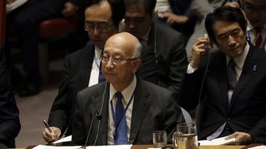 Koro Bessho, embajador japonés ante la ONU.&nbsp;