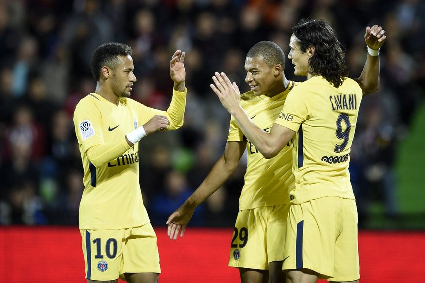 El tridente del PSG, compuesto por Neymar, Mbappé y Cavani, será uno de los grandes atractivos del torneo.