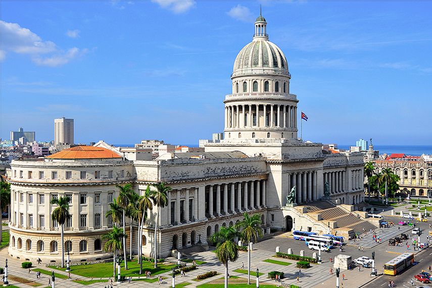 Vista general del Capitolio, La Habana. (ARCHIVO)