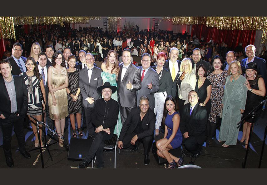 El equipo de El Venezolano TV. (CORTESÍA)