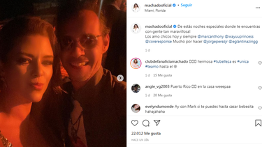 alicia machado presume su noche de fiesta con marc anthony