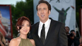 Nicolas Cage junto a su esposa Alice Kim. (EFE). Nicolas Cage junto a su esposa Alice Kim. (EFE).