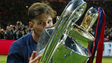 Los títulos con el Barcelona ayudaron a Messi en la elección (EFE)