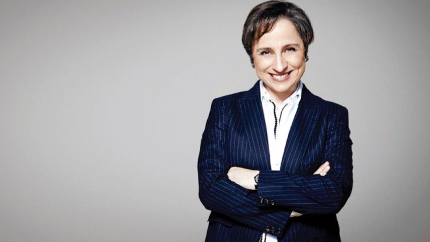 La periodista mexicana Carmen Aristegui.