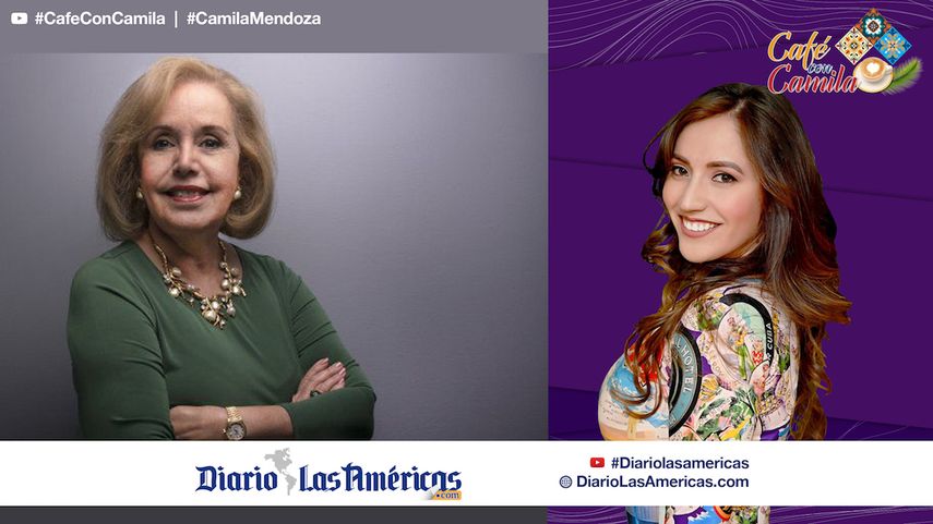 Imagen promocional del programa Café con Camila.&nbsp;