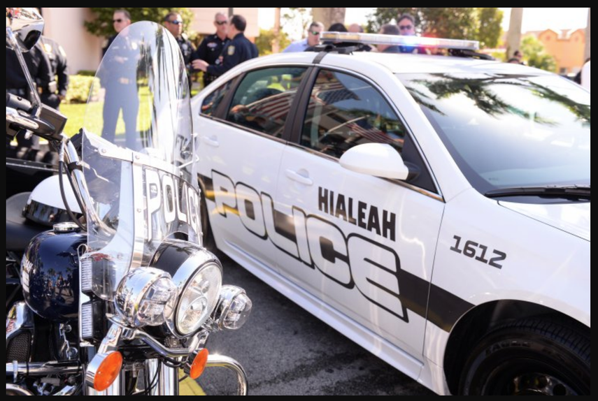 Policía de Hialeah imagen referencial.