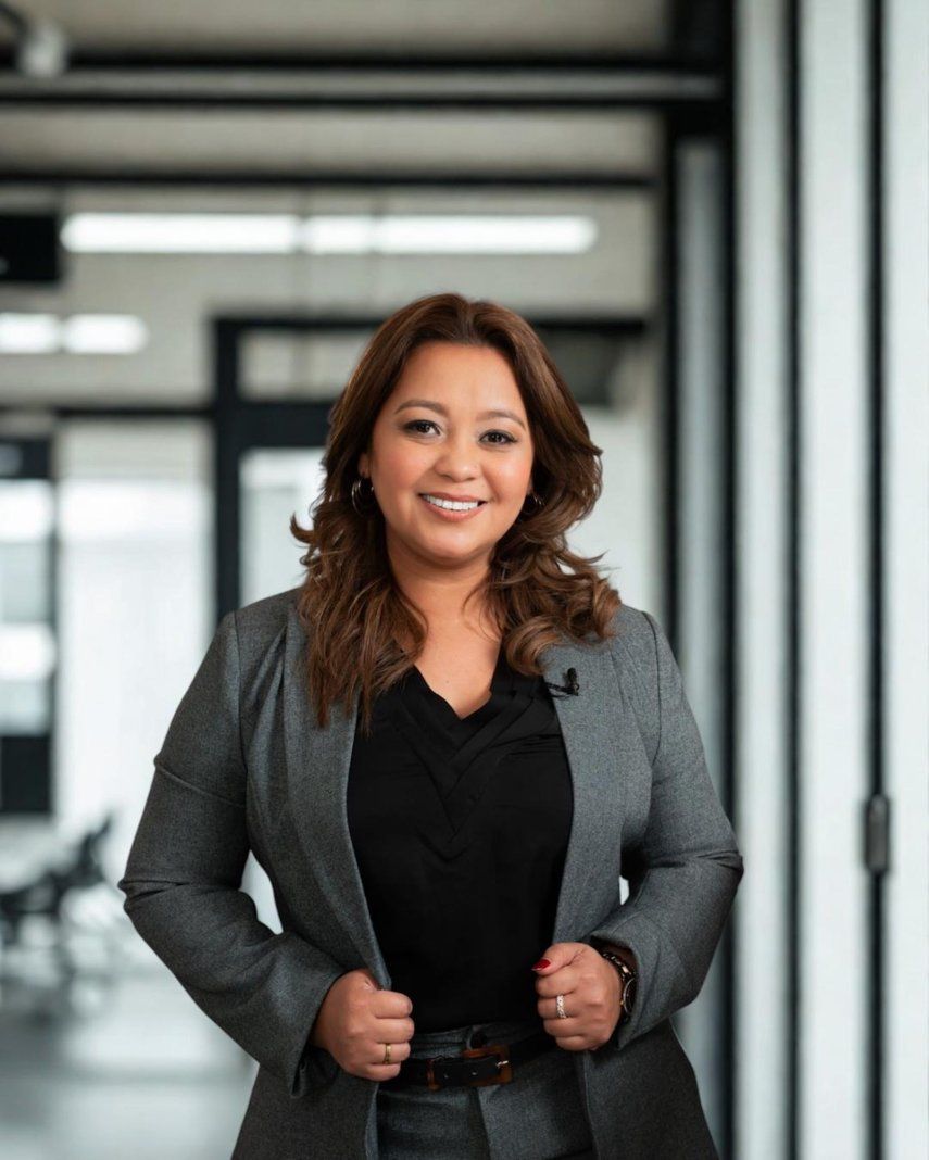La agente de seguros Jacklyn Linares.