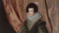 Retrato de la reina Isabel de España, obra del artista Diego Velázquez.