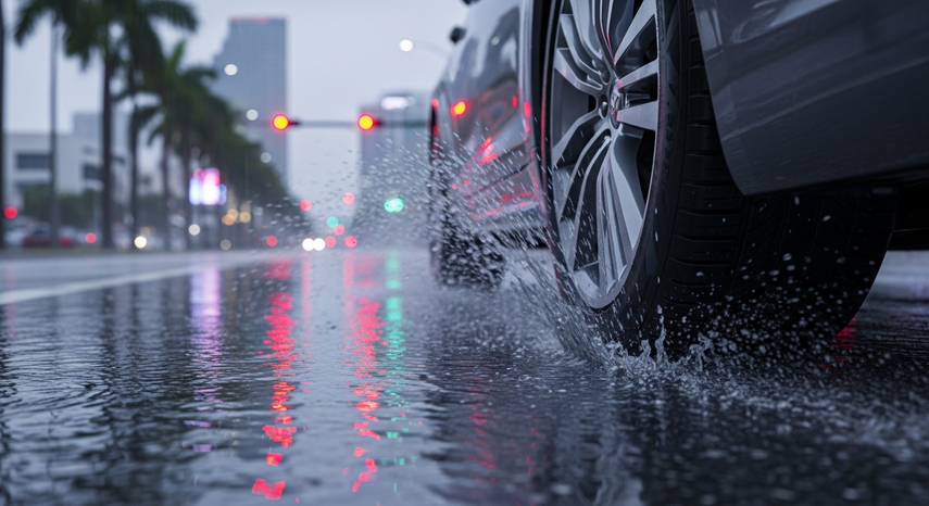 Días lluviosos en Miami y el sur de la Florida.