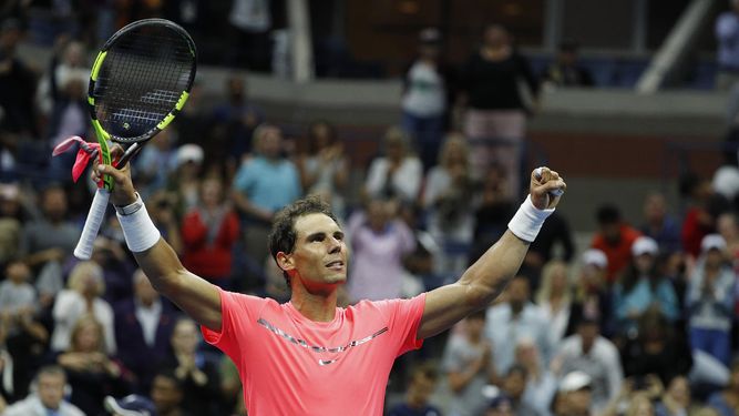 Nadal necesitó dos horas y 16&nbsp;minutos para superar a Lajovic.