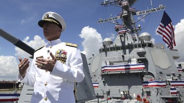 El almirante de la Armada Craig Faller, jefe del Comando Sur de Estados Unidos.&nbsp;