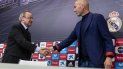 El técnico del Real Madrid, Zinedine Zidane, volvió a mostrarse enigmático sobre su futuro al frente del equipo merengue El técnico del Real Madrid, Zinedine Zidane, volvió a mostrarse enigmático sobre su futuro al frente del equipo merengue