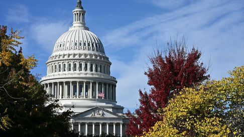Capitolio en Washington, sede del Congreso de Estados Unidos.