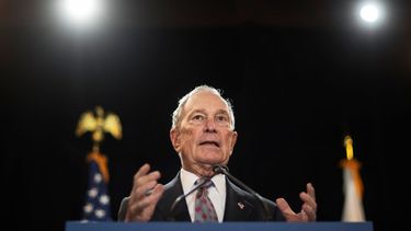 El multimillonario&nbsp; Mike Bloomberg.&nbsp;