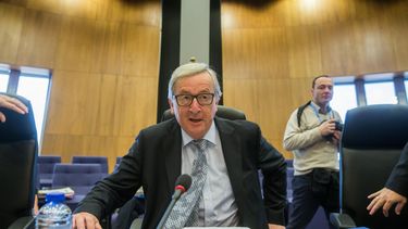 &nbsp;El&nbsp;presidente&nbsp;de la&nbsp;Comisión&nbsp;Europea&nbsp;(CE),&nbsp;Jean-Claude&nbsp;Juncker,&nbsp;asiste a la última reunión semanal de la temporada en la&nbsp;Comisión&nbsp;Europea&nbsp;en Bruselas, Bélgica, hoy, 26 de julio de 2017. &nbsp;
