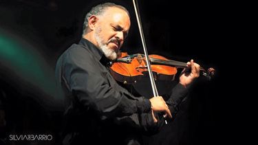 El violinista venezolano David Moreira.&nbsp;