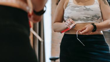 Imagen referencial de una persona con sobrepeso.&nbsp;