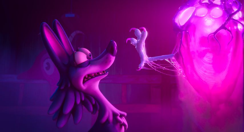 Escena del filme animado Zoopocalipsis.