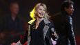 La intérprete estadounidense Olivia Newton John durante su presentación en el Festival de la Canción de Viña del Mar, en 2017.&nbsp;