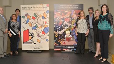 Carteles de la Feria del Libro de Miami 2013. ( ÁLVARO MATA)