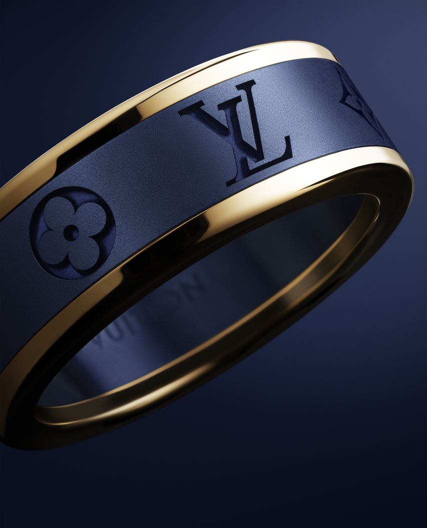Louis Vuitton muestra su nueva colección de joyería fina para caballeros.