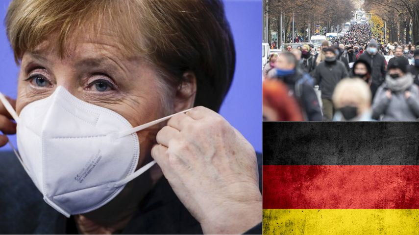 Angela Merkel aceptó retirar progresivamente el dispositivo anticovid en Alemania, cediendo al creciente descontento de la población&nbsp;