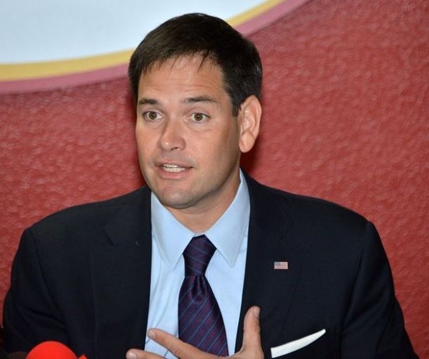 En la imagen el senador por Florida Marco Rubio. Foto Archivo