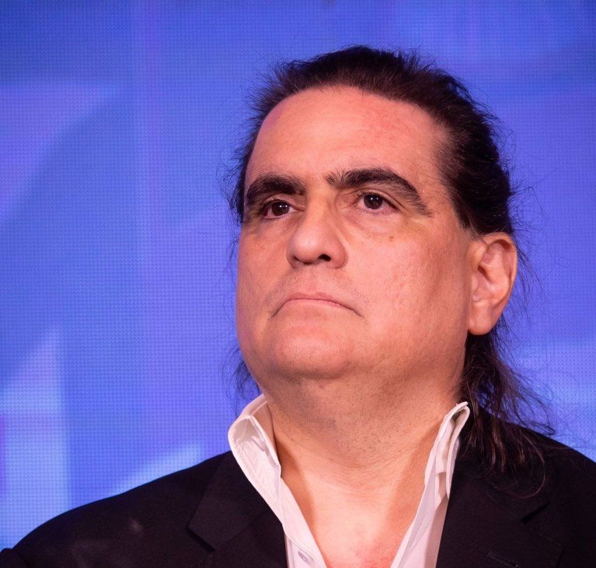 &nbsp;Álex Saab durante una rueda de prensa en Caracas, Venezuela, el 21 de diciembre de 2023.