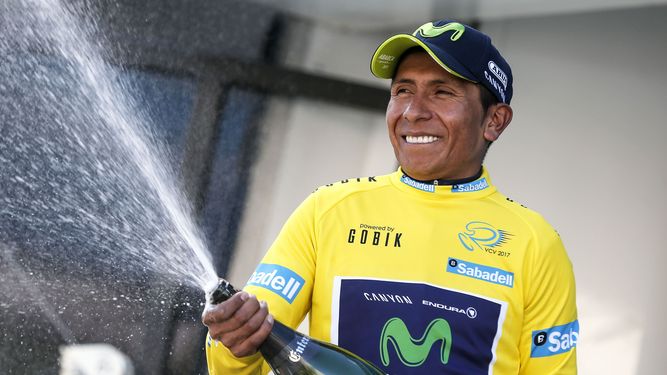 Quintana destacó el trabajo de sus compañeros de equipo que lo ayudaron para coronarse en la&nbsp;68 edición de la Volta a la Comunidad Valenciana