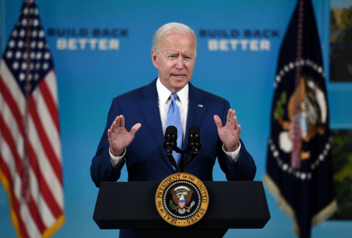 El presidente de los Estados Unidos, Joe Biden, habla en Auditorio de South Court en la Casa Blanca en Washington, DC, El presidente de los Estados Unidos, Joe Biden, habla en Auditorio de South Court en la Casa Blanca en Washington, DC,