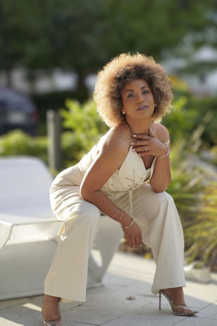 La artista cubana Yordamis Megret.