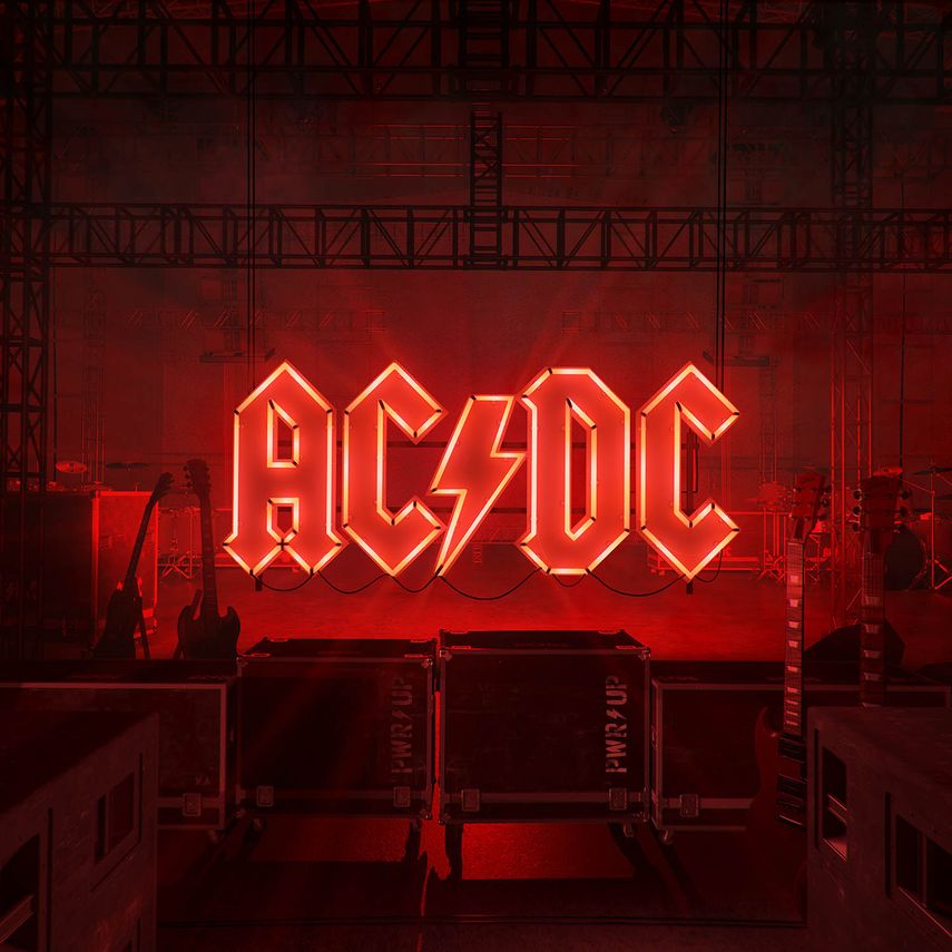 La portada del álbum Power Up de AC/DC.