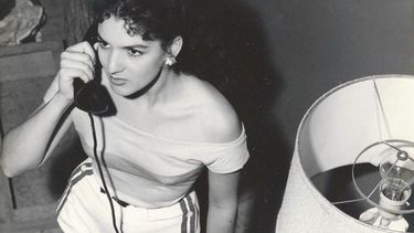 La actriz y cantante cubana Teté Machado en los años 50.