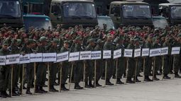 115.000 miembros de la Fuerza Armada Nacional Bolivariana (FANB), estarán acompañados por más de 140.000 efectivos de los otros  cuerpos de seguridad del Estado, durante las elecciones municipales en Venezuela.