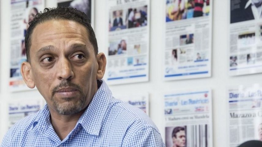 Rolando Rodríguez Lobaina, opositor cubano y director del proyecto audiovisual independiente Palenque Visión.