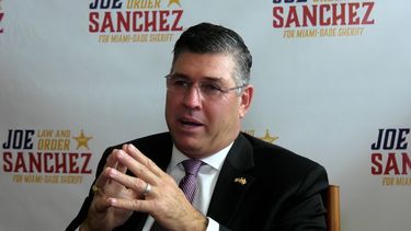 Joe Sánchez, candidato a sheriff de Miami-Dade.