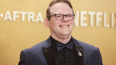 Duncan Crabtree-Ireland, Director Ejecutivo Nacional y Negociador Jefe de SAG-AFTRA, asiste a la 32.ª edición de los Premios Anuales de Actores en el Shrine Auditorium and Expo Hall el 1 de marzo de 2026 en Los Ángeles, California.&nbsp; &nbsp;