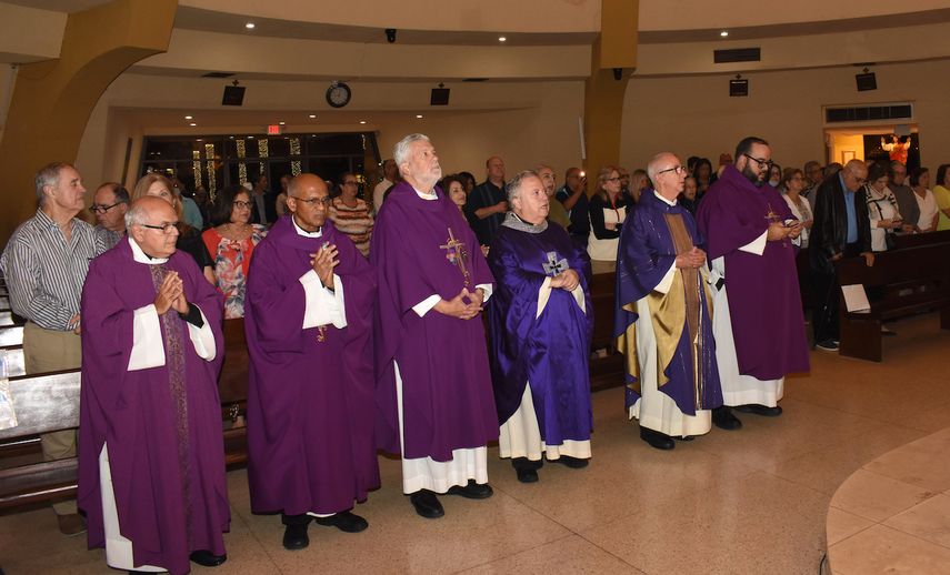 Este 2 de diciembre se ofició una misa por medio siglo de la Ermita de la Caridad.