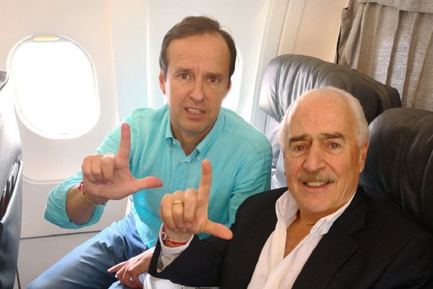 Los expresidentes Andrés Pastrana, de Colombia (der.), y Jorge Tuto Quiroga, de Bolivia (izq.), se pronunaron en torno al acuerdo entre el régimen de Maduro y la Oposición venezolana