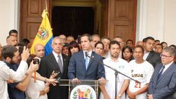 Juan Guaidó, presidente interino de Venezuela&nbsp;