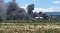 Explosión en la planta de biodiésel de Calahorra el 26 de mayo de 2022.