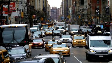 Vista de una de las calles de la ciudad de Nueva York.