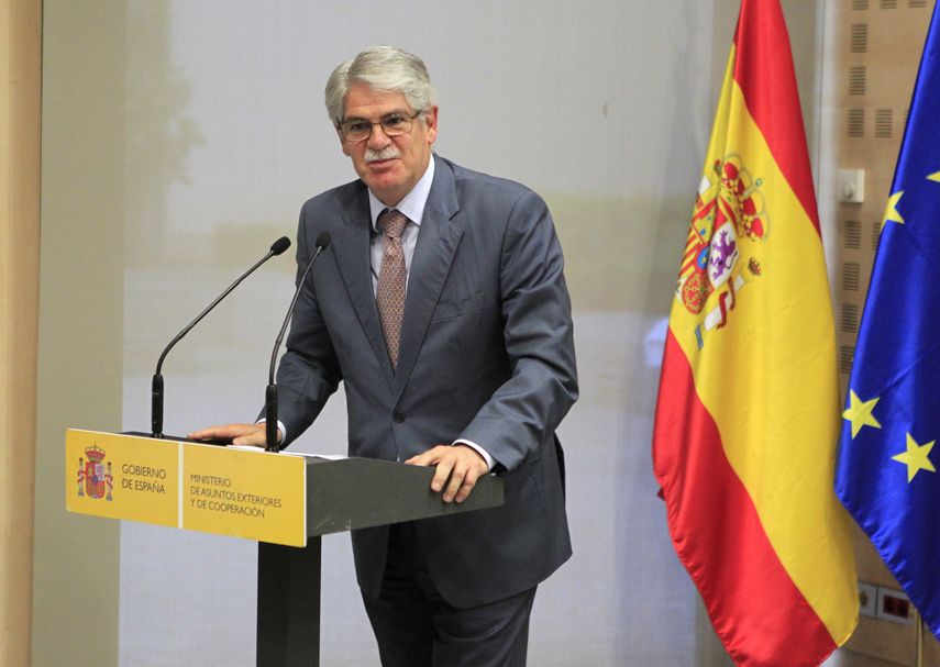 Alfonso Dastis, ministro español de Exteriores y Cooperación.