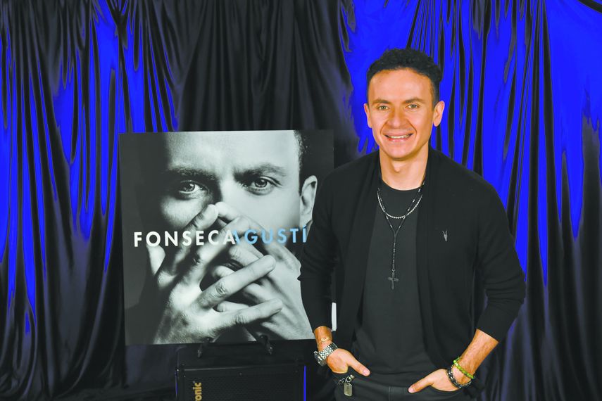 El cantautor colombiano Fonseca.