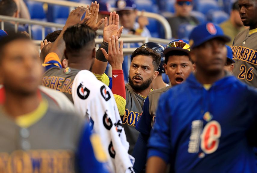 Los colombianos venían de caer en un ajustado partido ante Estados Unidos que se definió en extrainning.