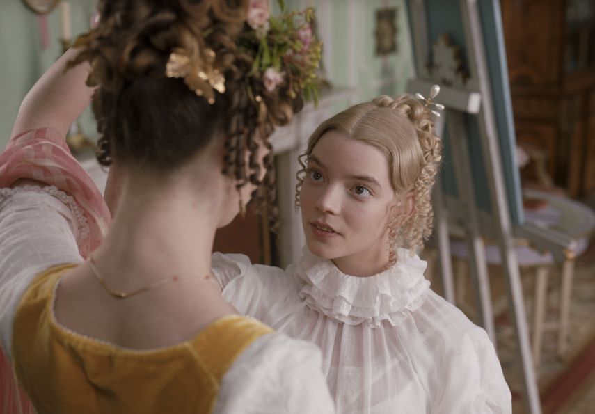 Anya Taylor-Joy en el papel de Emma Woodhouse en la pel&iacute;cula Emma. de Autumn de Wilde en una imagen proporcionada por Focus Features.