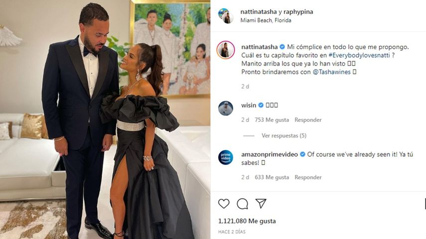 Natti Natasha y Raphy Pina