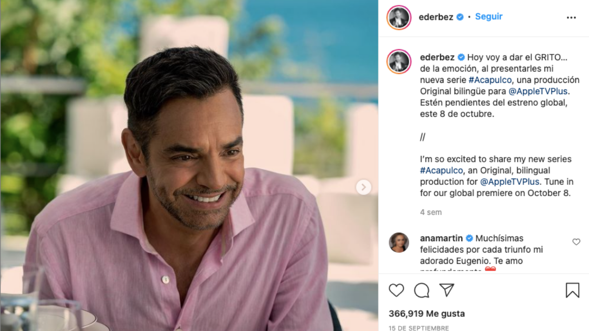 eugenio derbez apple tv